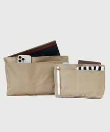 Bermosa（ベルモサ）の「【選べる2サイズ展開】バッグインバッグ / 自立 インナーバッグ インバッグ 軽量 撥水 仕切り付き レディース メンズ バッグ（ポーチ）」