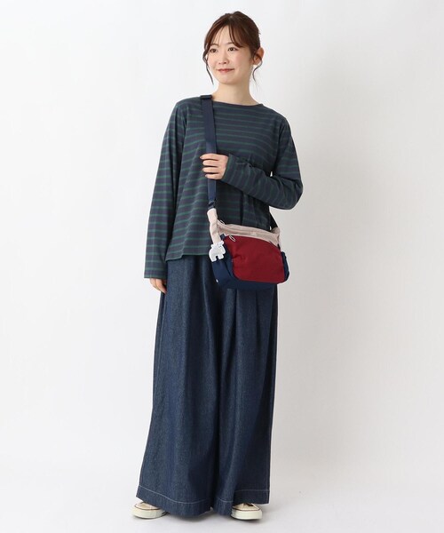 one'sterrace(ワンズテラス)の「moz 撥水ショルダー ZZRK(ショルダーバッグ・レディース・ブラック系8/その他/ブルー系その他7/アイボリー系8・99)」の21枚目の写真