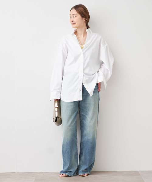 Deuxieme Classe（ドゥーズィエムクラス）の「【Raspail/ラスパイユ】WIDE SHIRT（シャツ/ブラウス・レディース・ブルー/スカイブルー/ホワイト・FREE）」の21枚目の写真