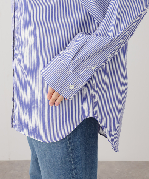 Deuxieme Classe（ドゥーズィエムクラス）の「【Raspail/ラスパイユ】WIDE SHIRT（シャツ/ブラウス・レディース・ブルー/スカイブルー/ホワイト・FREE）」の13枚目の写真