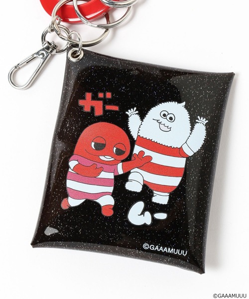 Me%（ミィパーセント）の「【ガチャピン・ムック/ガーとムー】カラビナ付きクリアポーチ　650246（ポーチ・レディース・シルバー/ブラック・FREE）」の19枚目の写真