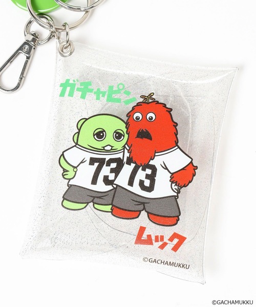 Me%（ミィパーセント）の「【ガチャピン・ムック/ガーとムー】カラビナ付きクリアポーチ　650246（ポーチ・レディース・シルバー/ブラック・FREE）」の18枚目の写真