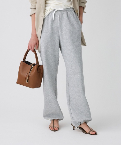 BABYLONE（バビロン）の「2WAYスウェットパンツ（スウェットパンツ・レディース・ライトグレー/ベビーピンク・フリー）」の2枚目の写真