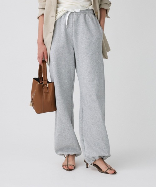 BABYLONE（バビロン）の「2WAYスウェットパンツ（スウェットパンツ・レディース・ライトグレー/ベビーピンク・フリー）」の3枚目の写真