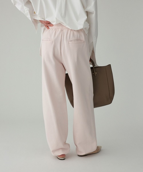 BABYLONE（バビロン）の「2WAYスウェットパンツ（スウェットパンツ・レディース・ライトグレー/ベビーピンク・フリー）」の12枚目の写真