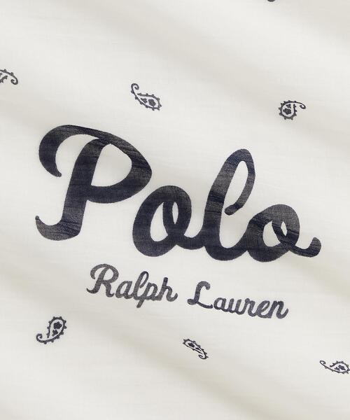 ロゴ ペイズリー コットン バンダナ（バンダナ/スカーフ）｜POLO RALPH