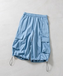 TAION | 【TAION(タイオン)】〈ユニセックス〉ノンダウン ミリタリー ワイド カーゴショーツ(その他パンツ)