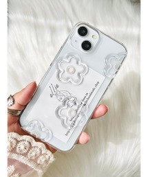 tone（トーン）の「【ellie】カジュアルフラワー iPhoneケース iPhone17(MA)（スマホケース/カバー）」