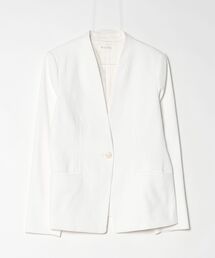 PLST（プラステ）の「ノーカラージャケット（ノーカラージャケット）」