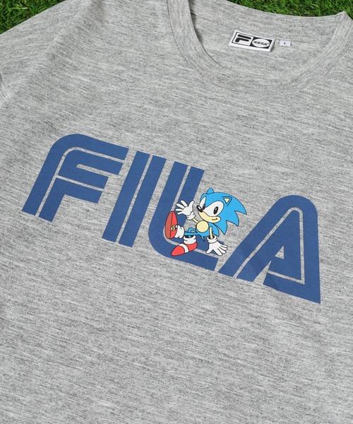 FILA HERITAGE(フィラヘリテージ)の「FILA HERITAGE SEGA ソニックTシャツ 半袖(Tシャツ/カットソー・メンズ・ホワイト/ヘザーグレー・XL/L/M)」の15枚目の写真