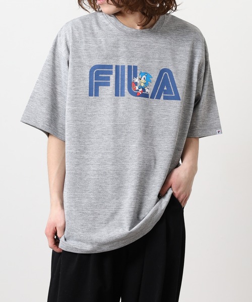 FILA HERITAGE(フィラヘリテージ)の「FILA HERITAGE SEGA ソニックTシャツ 半袖(Tシャツ/カットソー・メンズ・ホワイト/ヘザーグレー・XL/L/M)」の20枚目の写真