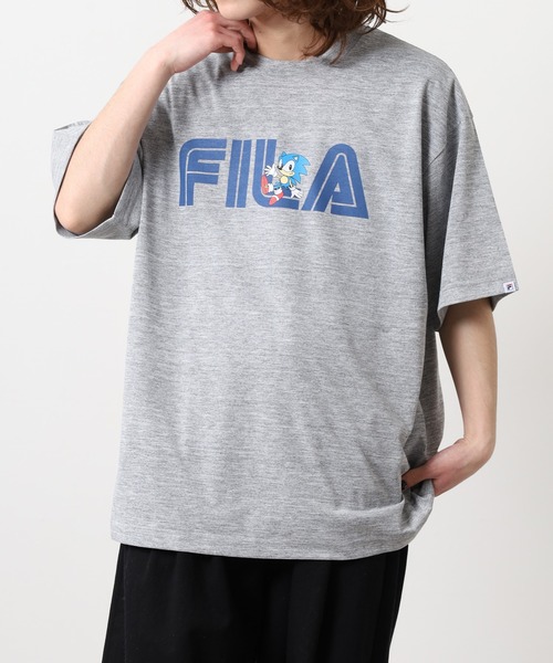 FILA HERITAGE(フィラヘリテージ)の「FILA HERITAGE SEGA ソニックTシャツ 半袖(Tシャツ/カットソー・メンズ・ホワイト/ヘザーグレー・XL/L/M)」の21枚目の写真