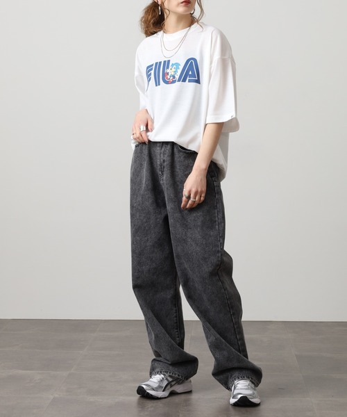 FILA HERITAGE(フィラヘリテージ)の「FILA HERITAGE SEGA ソニックTシャツ 半袖(Tシャツ/カットソー・メンズ・ホワイト/ヘザーグレー・XL/L/M)」の9枚目の写真