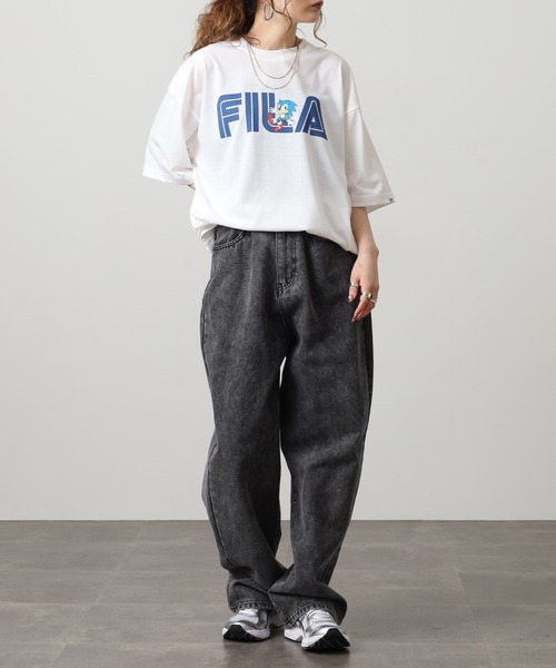 FILA HERITAGE(フィラヘリテージ)の「FILA HERITAGE SEGA ソニックTシャツ 半袖(Tシャツ/カットソー・メンズ・ホワイト/ヘザーグレー・XL/L/M)」の10枚目の写真