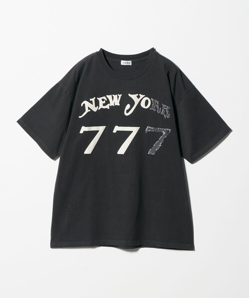 Jieda(ジエダ)の「<JIEDA>777 Tシャツ(Tシャツ/カットソー・メンズ・ネイビー/ブラック・2/1)」の1枚目の写真