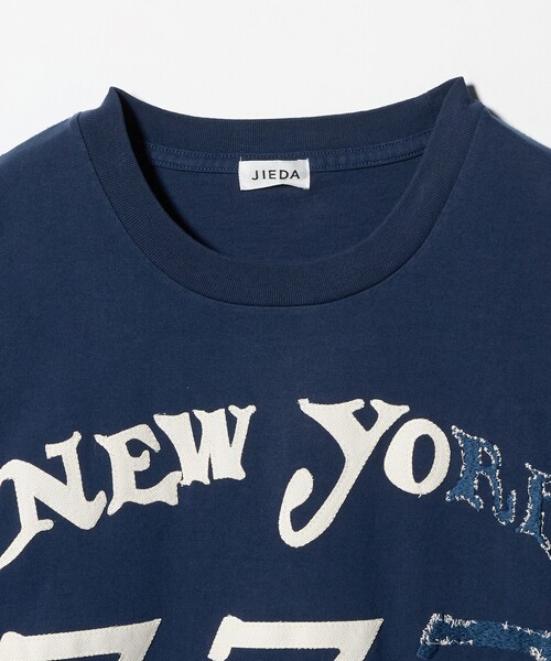 Jieda(ジエダ)の「<JIEDA>777 Tシャツ(Tシャツ/カットソー・メンズ・ネイビー/ブラック・2/1)」の4枚目の写真