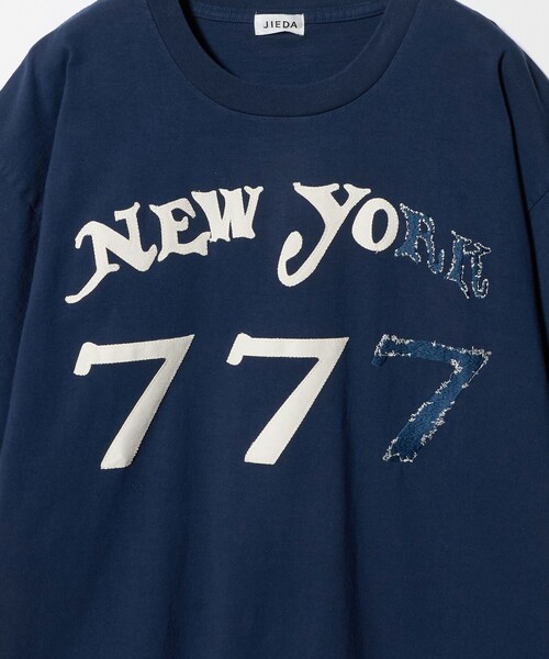 Jieda(ジエダ)の「<JIEDA>777 Tシャツ(Tシャツ/カットソー・メンズ・ネイビー/ブラック・2/1)」の6枚目の写真