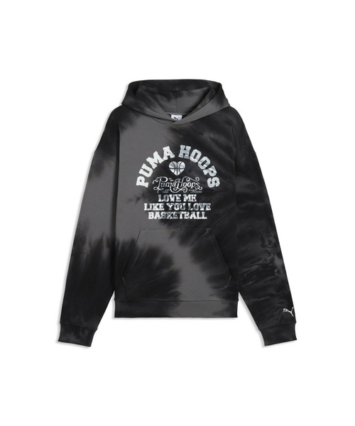 PUMA(プーマ)の「PUMA プーマ メンズ バスケットボール ワット ザ ファン フーディ(パーカー・メンズ・パープル系その他/ブラック・X-LARGE/X-SMALL/SMALL/MEDIUM/LARGE)」の7枚目の写真