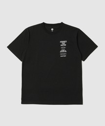【T-GRAPHICS / ティーグラフィックス】 TC天竺 ロゴプリント レギュラー 半袖Tシャツ