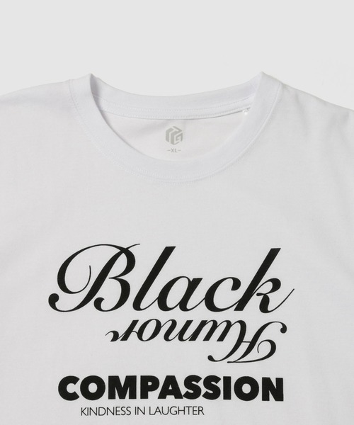 Mac-House(マックハウス)の「【T-GRAPHICS / ティーグラフィックス】 TC天竺 ロゴプリント レギュラー 半袖Tシャツ(Tシャツ/カットソー・メンズ・スミクロ/グレー/ホワイト/ホワイト系その他/ブラック・S/M/L/XL)」の7枚目の写真