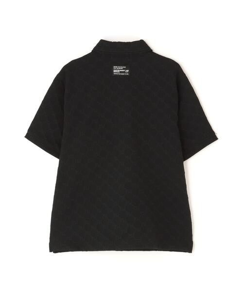 MASTER BUNNY EDITION（マスターバニーエディション）の「【MASTER BUNNY EDITION】ロゴジャガード（ポロシャツ・レディース・ブラック/ベージュ/ホワイト・LARGE/SMALL/MEDIUM）」の10枚目の写真