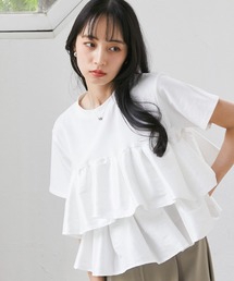シャイニーフリルTシャツ