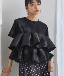 シャイニーフリルTシャツ