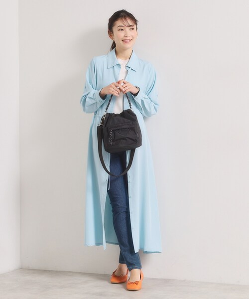 ITS'DEMO（イッツデモ）の「コード編みミニショルダー（ショルダーバッグ・レディース・ブラック/アイボリー・00）」の6枚目の写真