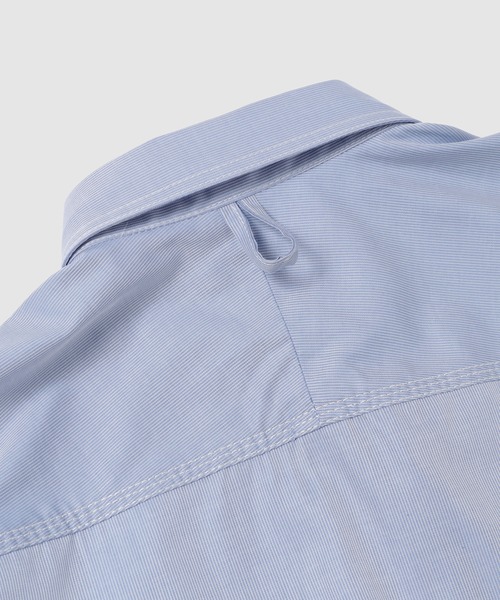 JUNYA WATANABE MAN(ジュンヤワタナベマン)の「COTTON STRIPE JAGUARD SHIRTS(シャツ/ブラウス・メンズ・サックスブルー・L/M/S/XS/XL)」の4枚目の写真