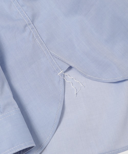 JUNYA WATANABE MAN(ジュンヤワタナベマン)の「COTTON STRIPE JAGUARD SHIRTS(シャツ/ブラウス・メンズ・サックスブルー・L/M/S/XS/XL)」の7枚目の写真