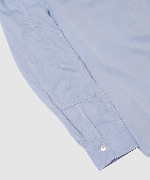 JUNYA WATANABE MAN(ジュンヤワタナベマン)の「COTTON STRIPE JAGUARD SHIRTS(シャツ/ブラウス・メンズ・サックスブルー・L/M/S/XS/XL)」の8枚目の写真