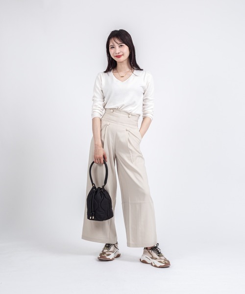Rivel(リヴェル)の「【TRIFFER/トリファー】キルティング 巾着バッグ ハンドバッグ(ハンドバッグ・レディース・ブラウン/ブラック・FREE)」の12枚目の写真