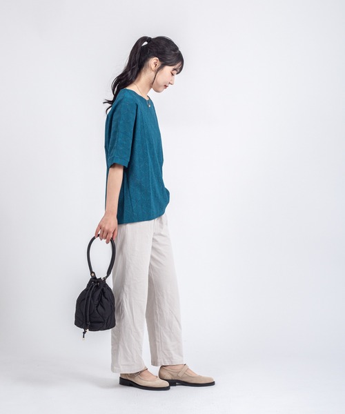 Rivel(リヴェル)の「【TRIFFER/トリファー】キルティング 巾着バッグ ハンドバッグ(ハンドバッグ・レディース・ブラウン/ブラック・FREE)」の8枚目の写真