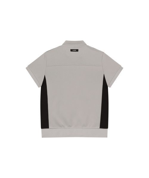 OJOS(オホス)の「Metallic Tape Track Zip-Up / Grey(ナイロンジャケット・レディース・その他・1/2/3)」の3枚目の写真