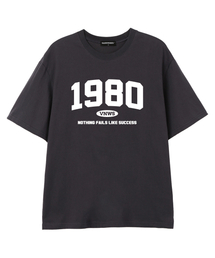 1980 半袖Tシャツ (VS0043) チャコール