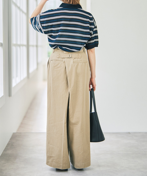 Spick & Span(スピックアンドスパン)の「バックアシメチノ(その他パンツ・レディース・ベージュ/アイボリー・38/36)」の13枚目の写真