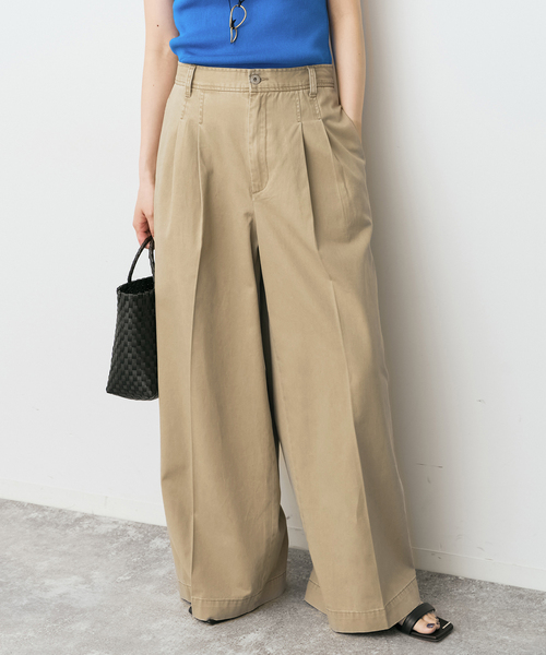 Spick & Span(スピックアンドスパン)の「バックアシメチノ(その他パンツ・レディース・ベージュ/アイボリー・38/36)」の14枚目の写真