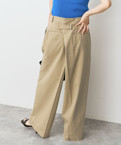 Spick & Span(スピックアンドスパン)の「バックアシメチノ(その他パンツ・レディース・ベージュ/アイボリー・38/36)」の15枚目の写真