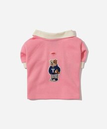 YALE（イェール）の「エンブロイダリーダン ドギ ピケシャツ ピンク（ペットウェア）」