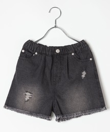 LEPSIM（レプシィム）の「【KIDS】フリンジデニムショートパンツ　666299（デニムパンツ）」