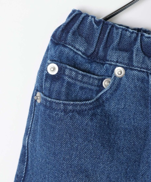 LEPSIM(レプシィム)の「【KIDS】フリンジデニムショートパンツ 666299(デニムパンツ・キッズ・インディゴブルー/ブルー/ブラック・120/140/130)」の7枚目の写真