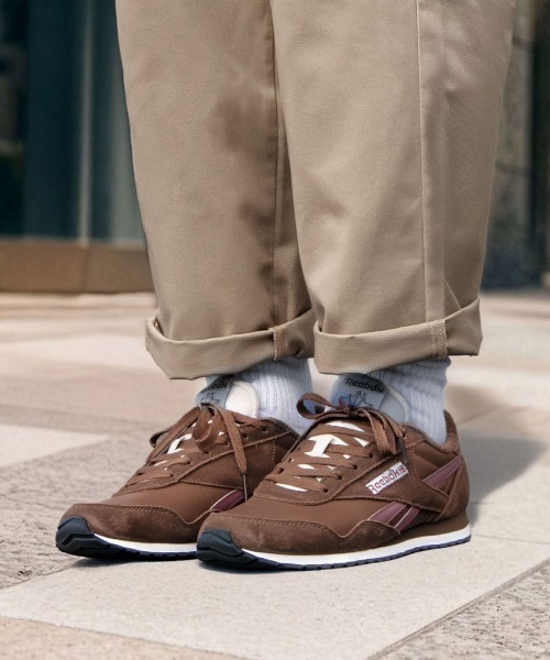 珍*様様 Reebok 安全靴 ブラウン セール】クラシック AZ / CLASSIC AZ（スニーカー）｜Reebok