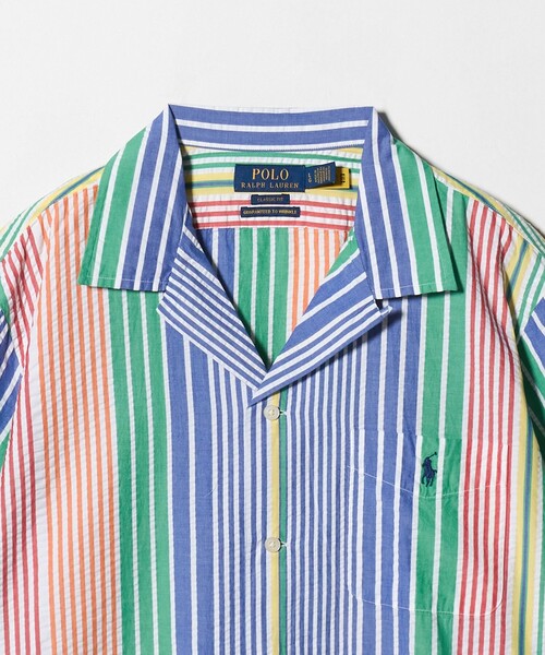 UNITED ARROWS & SONS（ユナイテッドアローズアンドサンズ）の「＜POLO RALPH LAUREN＞ sucker Camp Shirt/ショートスリーブシャツ（シャツ/ブラウス・メンズ・その他1・L/M）」の4枚目の写真