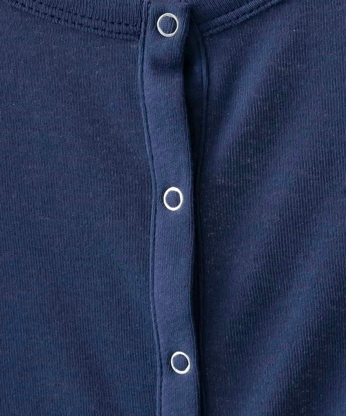 MICHEL KLEIN（ミッシェル・クラン）の「[アンサンブル対応]リングドットヘンリーネックTシャツ（Tシャツ/カットソー・レディース・ブルー・38）」の17枚目の写真