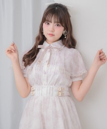再販決定/Mサイズ追加】花柄半袖ミニワンピース（ワンピース）｜ROJITA