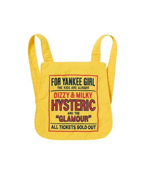 HYSTERIC GLAMOUR（ヒステリックグラマー）の「DIZZY＆MILKY 2WAYトートバッグ（トートバッグ・レディース・ブラック/イエロー・FREE）」の5枚目の写真
