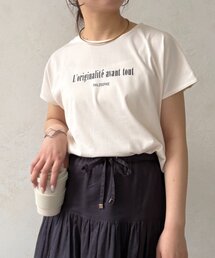 Jena espace merveilleux | コンパクトロゴカットソー(Tシャツ/カットソー)