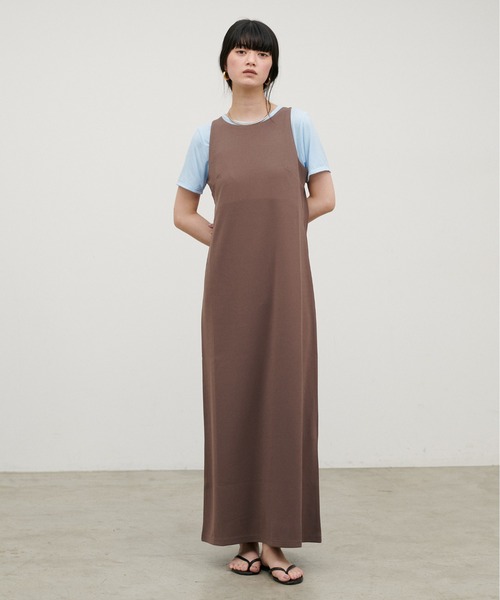 LARUTA（ラルータ）の「【LARUTA】前後2WAY半袖ZIPカットソー（Tシャツ/カットソー・レディース・ブラック/パープル/カーキ/サックスブルー/アイボリー・FREE）」の22枚目の写真