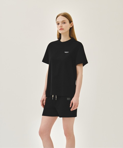 MARITHE + FRANCOIS GIRBAUD(マリテフランソワジルボー)の「SMALL REGULAR LOGO TEE(Tシャツ/カットソー・レディース・ストライプ/チャコール/ホワイト/ブラック/カーキ・LARGE/X-LARGE/SMALL/MEDIUM)」の16枚目の写真