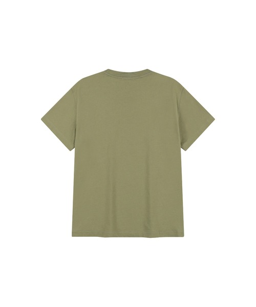 MARITHE + FRANCOIS GIRBAUD(マリテフランソワジルボー)の「SMALL REGULAR LOGO TEE(Tシャツ/カットソー・レディース・ストライプ/チャコール/ホワイト/ブラック/カーキ・LARGE/X-LARGE/SMALL/MEDIUM)」の11枚目の写真